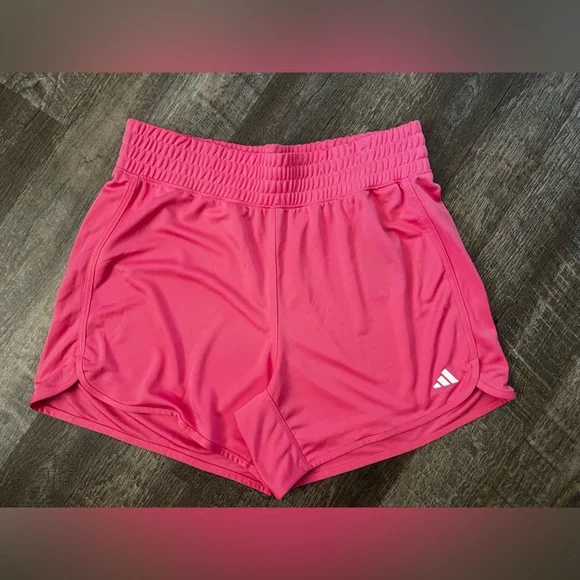 Adidas Pacer High Waisted Shorts Set of 2- Size Large - Picture 2 of 10